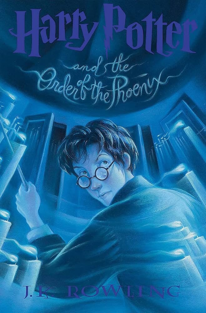 Harry Potter and the Order of the Phoenix book cover